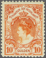 Unmounted Mint 10 Gulden Oranje Met Certificaten Albert Louis 1993 En Vleeming 2023 (rechts Boven Bruin Hoektandpuntje,  - Unclassified