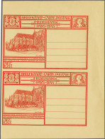 Cover 1926 Drukproef Geïllustreerde Briefkaarten Serie 199 Met Ontwerp Van St. Lebuinuskerk Te Deventer (ontwerp Uiteind - Ganzsachen