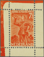 Proeven (6 Ex.) Uit 1943 Voor Niet Uitgegeven Zegels Voor De Arbeidsdienst 1½ T/m 12½ Cent Door Fotograaf/kunstenaar Fra - Sin Clasificación