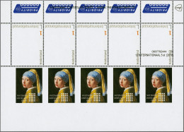Unmounted Mint Persoonlijke Postzegel Internationaal 1 Vermeer Centrum Delft Met Variëteit Afbeelding Kopstaand Buiten H - Sin Clasificación