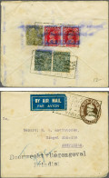 Cover , Airmail Ramp Van De Cygnus Te Brindisi (Italië) Op 5-12-1937 (Nierinck 371205), Envelop Uit Karachi (India) Naar - Luftpost
