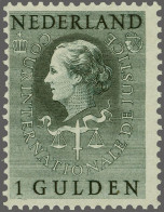 Unmounted Mint Cour Internationale De Justice, 2, 4, 10, 12, 20, 25 Cent En 1 Gulden, Cat.w. 825 - Dienstmarken