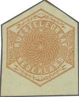 Without Gum 1877 Ongetande Kleurproeven Zonder Waarde-inschrift, Complete Set Van Negen Verschillende Kleuren, Meest Pra - Telegramzegels