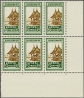 Unmounted Mint , Block Jeugdzorg 2 T/m 15 Cent In Blokken Van 6 Met Hoekvelrand, Cat.w. 300+ - India Holandeses