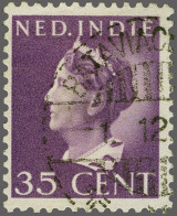 Van Konijnenburg 35 Cent Paars, Pracht Ex. Met Certificaat Muis 2000, Cat.w. 500 - Netherlands Indies