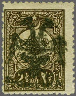 Mounted Mint Double Headed Eagle 2½ Piaster Dark Brown, Fine/very Fine Mounted Mint Signed Mikulski, Cat.v. 900 - Albanien