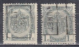 1626 Voorafstempeling Op Nr 81 - JUMET 11 - Positie A & B - Roller Precancels 1910-19