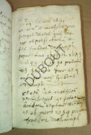 Livre Censal: Région Huy?  1641-1688 Appartenant à Mathieu Putsoiq?  (W266) - Manuscripts
