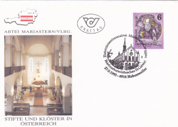 STIFTE UND KLOSTER IN OSTERREICH    FDC   COVERS 1993  AUSTRIA - FDC