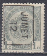 1842 Voorafstempeling Op Nr 81 - JUMET 12 - Positie B - Roller Precancels 1910-19