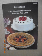 Comstock: Easy Homemade Desserts That Say You Care - Comstock Foods - American (US)