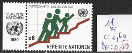 NATIONS UNIES OFFICE DE VIENNE 11 **  Côte 1.60 € - Ungebraucht