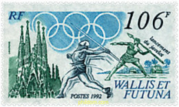 45868 MNH WALLIS Y FUTUNA 1992 25 JUEGOS OLIMPICOS VERANO BARCELONA 1992 - Unused Stamps