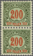 Mounted Mint , Unmounted Mint 1-200 Heller Perforated 10½ X 10½ X 9¼ X 10½ And 9¼ X 10½ X 10½ X 10½ (Coleman 4424 And 24 - Bosnien-Herzegowina