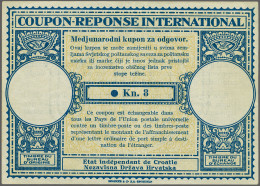 Cover International Reply Coupon, Unused 1943 London Type Kn. 8 With 1987 Velickovic Certificate - Croazia