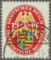 Coat Of Arms Oldenburg 15 Pfennig With Variety Watermark Upright, Very Fine With 2008 Hans-Dieter Schlegel Certificate,  - Autres & Non Classés