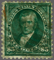 John Marshall $ 5 Dark Green With Watermark, Fine/very Fine, Cat.v. $ 600 - Otros & Sin Clasificación