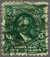 John Marshall 5 Dollar Dark Green, Fine/very Fine, Cat.v. $ 675 - Sonstige & Ohne Zuordnung