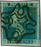 1841 2d. Plate 3 SG Good To Very Large Margins (small Imperfections) With A Very Good Crisp Strike Of The No.3 In Maltes - Used Stamps