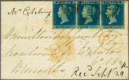 Cover 1854-1858 2d. Plates 4,5 And 6. Fine Group Of Covers (22 Ex.) Including Spec. F1r (JF) Constant Variety, F1h (TB-T - Cartas & Documentos