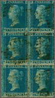 1861 2d. Blue Plate 9, A Fine Specialised Group Of 32 Single Items, 2 Pairs, 2 Blocks Of Six, Including Watermark Types - Usados