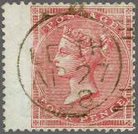 1855-1857 4d. Rose-carmine A Fine Group Of 18 Ex. Including Spec. J47 (4x), J48 (4x), J49 (3x), J49d Inverted Watermark - Oblitérés