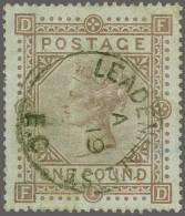 1882 £1 Brown-lilac Watermark Large Anchor Plate 1 (FD), A Fine Example (small Repair, Barely Noticeable), Cancelled Wit - Oblitérés