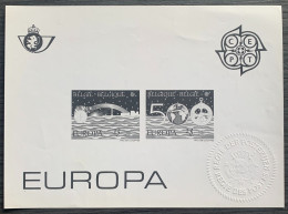 België, 1992, ZW/NB 2454/55, OBP 20€ - Folletos Blanco Y Negro [ZN & GC]