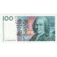 Suède, 100 Kronor, 2001, KM:65a, SUP - Suède