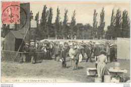 CAEN SUR LE CHAMP DE COURSES - Caen