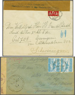 Cover Approx. 140 Covers/postcards Including Many Better Items Regarding SS-Fieldpost, Deutsche Dienstpost Niederlande ( - Otros & Sin Clasificación