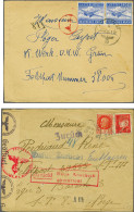 Cover , Airmail French Volunteers Fieldpost (24 Covers/postcards) Including Legion Tricolore,  Legion Of French Voluntee - Otros & Sin Clasificación