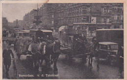 260629Rotterdam, V D Takstraat. (poststempel 1946)(zie Hoeken En Randen) - Rotterdam