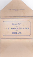 260650Breda, Leporello Met 12 Stadsgezichten Van Breda 13 X 8,5 - Breda