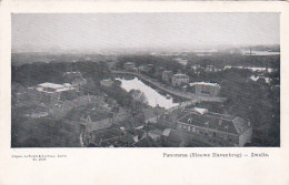 260662Zwolle, Panorama Nieuwe Havenbrug. (zie Hoeken) - Zwolle