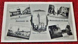 MOLENBEEK-St-JEAN  - St-JANS-MOLENBEEK  -  Souvenir De Molenbeek St Jean - St-Jans-Molenbeek - Molenbeek-St-Jean