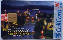 Ireland 50 Units Chip Card - Galway Arts Festival - 21st Birthday - Ierland