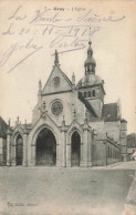 FRANCE - Gray - Vue Générale Devant L'entrée D'une église - Carte Postale Ancienne - Gray