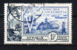 Col41 Colonies AOF Afrique Occidentale PA N° 17 Oblitéré Cote 7,00 € - Gebraucht