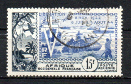 Col41 Colonies AOF Afrique Occidentale PA N° 17 Oblitéré Cote 7,00 € - Gebruikt