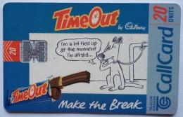 Ireland 20 Units Chip Card - Cadbury's Time Out - Irland