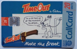 Ireland 20 Units Chip Card - Cadbury's Time Out - Ierland
