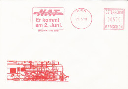 NAT  ER KOMMT AM 2 JUNI   FDC   COVERS 1995  AUSTRIA - FDC