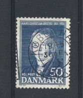 Denmark 1951 C. Oersted Centenary  Y.T. 340 (0) - Oblitérés