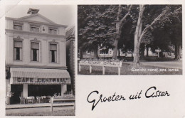 2606333Assen, Cafe ,,Centraal’’ Groeten Uit Assen. (linksboven Een Vouw) - Assen