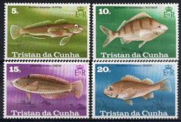 TRISTAN DA CUNHA  Timbres-Poste N°244* à 247* Neufs Charnières TB Cote : 4€50 - Tristan Da Cunha