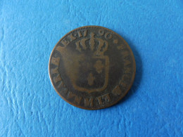 MONNAIE / LOUIS 16 / ROI FRANCE ET NAVARRE / CUIVRE / 1790 - Sonstige & Ohne Zuordnung