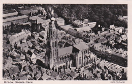 2606689Breda, Groote Kerk. (K.L.M. Fotokaart Met Zilverglans)1927.  - Breda