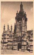 FRANCE - Saint Thégonnec - L'église - Façade Et Porche - Carte Postale Ancienne - Saint-Thégonnec