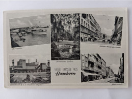 Hamborn, Großschacht, Jägerstraße, Kaiser-Friedrich-Str., 1955 - Duisburg